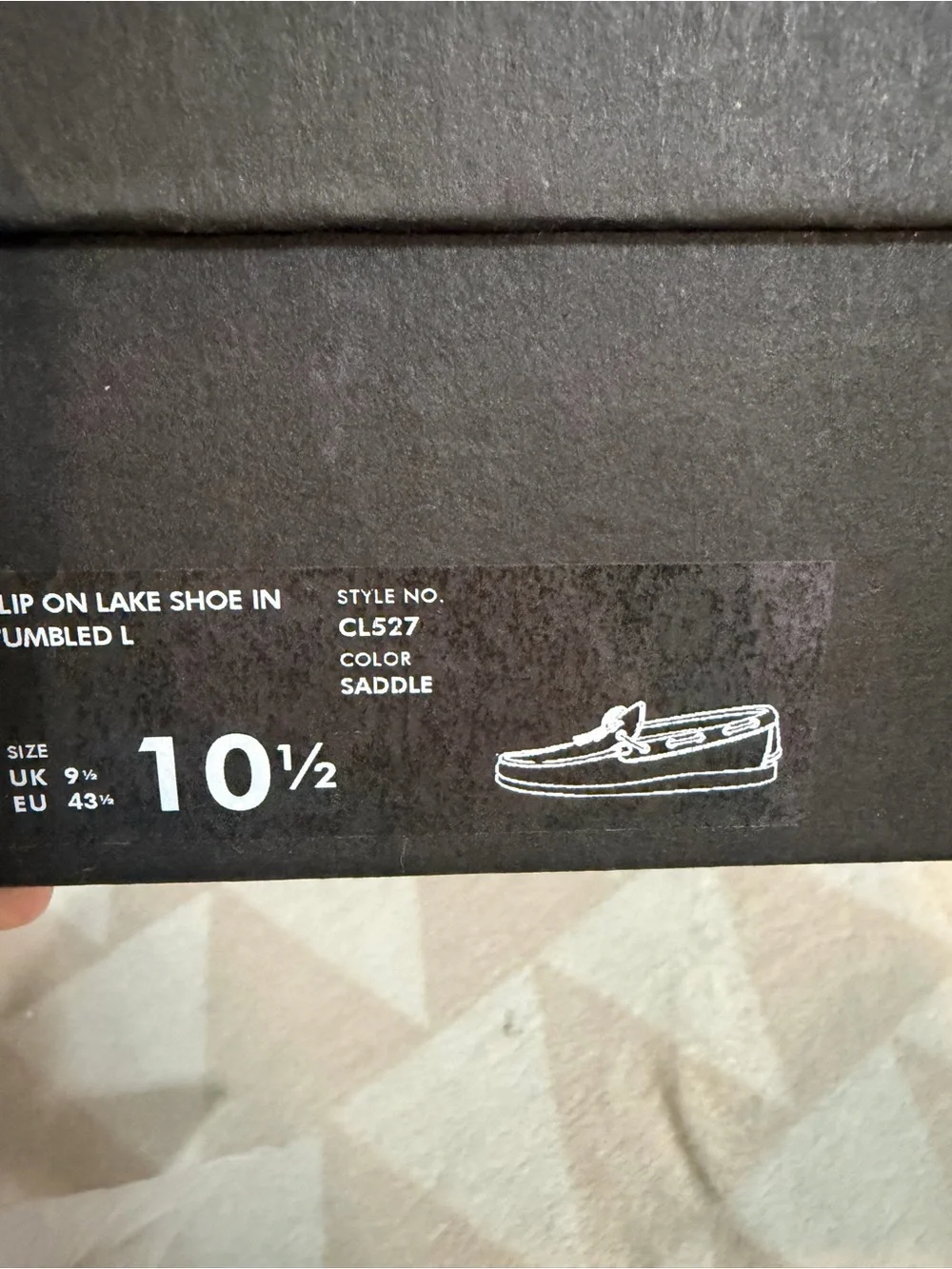 J crew saddle Lake shoes in leather